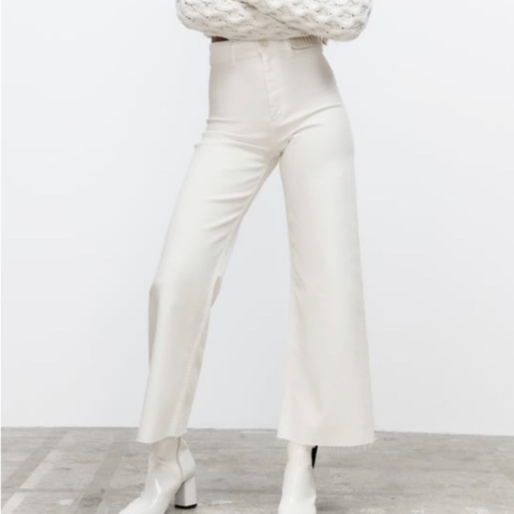 Zara White Marine Pants